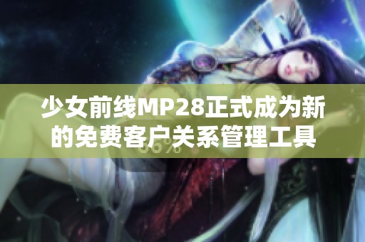 少女前线MP28正式成为新的免费客户关系管理工具