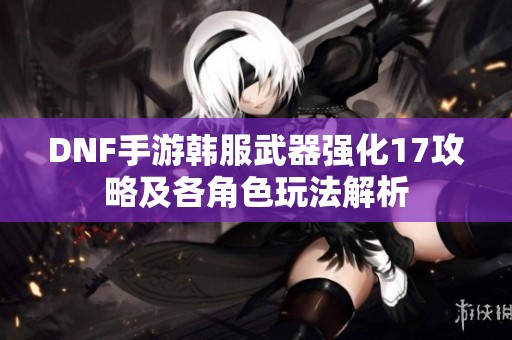 DNF手游韩服武器强化17攻略及各角色玩法解析