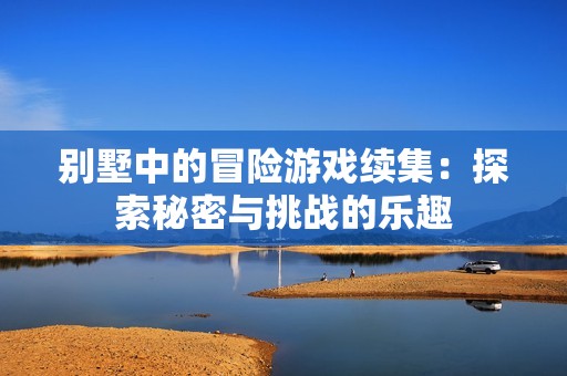 别墅中的冒险游戏续集：探索秘密与挑战的乐趣