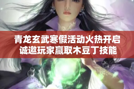 青龙玄武寒假活动火热开启 诚邀玩家赢取木豆丁技能石奖励