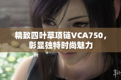 精致四叶草项链VCA750，彰显独特时尚魅力