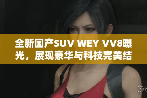 全新国产SUV WEY VV8曝光，展现豪华与科技完美结合