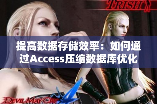 提高数据存储效率：如何通过Access压缩数据库优化管理