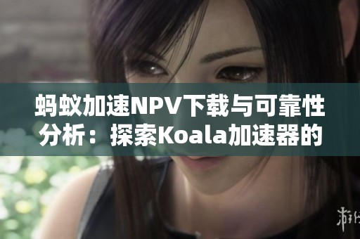 蚂蚁加速NPV下载与可靠性分析：探索Koala加速器的真实表现