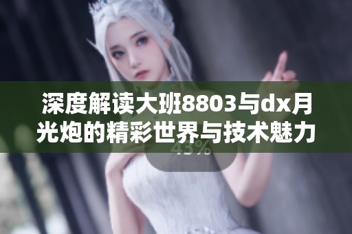 深度解读大班8803与dx月光炮的精彩世界与技术魅力