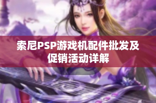 索尼PSP游戏机配件批发及促销活动详解