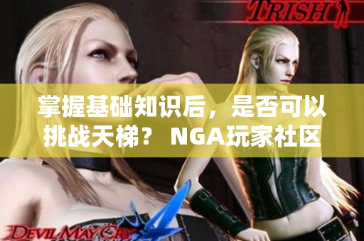 掌握基础知识后，是否可以挑战天梯？ NGA玩家社区探讨