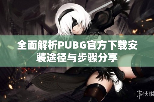 全面解析PUBG官方下载安装途径与步骤分享