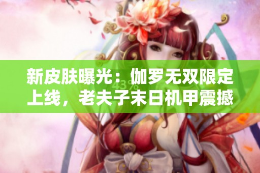 新皮肤曝光：伽罗无双限定上线，老夫子末日机甲震撼登场