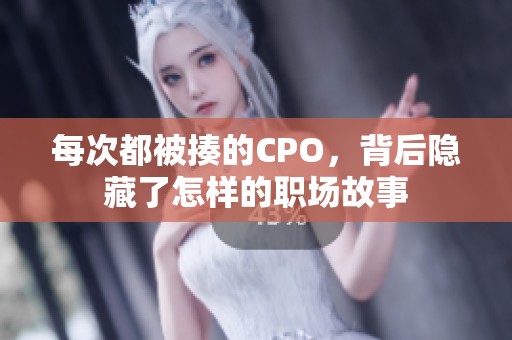 每次都被揍的CPO，背后隐藏了怎样的职场故事