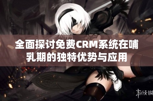 全面探讨免费CRM系统在哺乳期的独特优势与应用