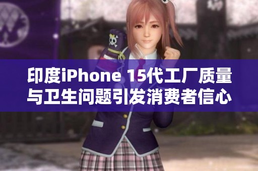 印度iPhone 15代工厂质量与卫生问题引发消费者信心危机