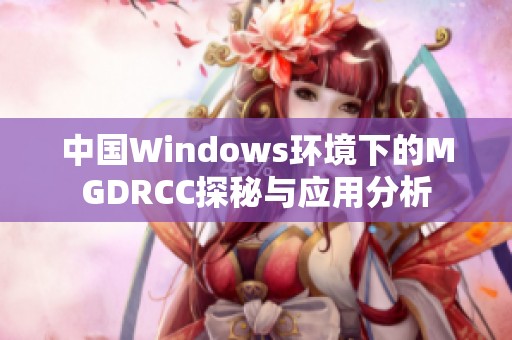 中国Windows环境下的MGDRCC探秘与应用分析