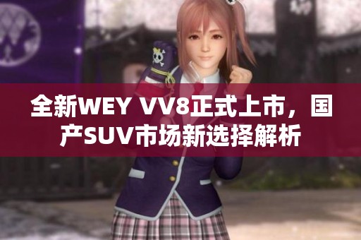 全新WEY VV8正式上市，国产SUV市场新选择解析